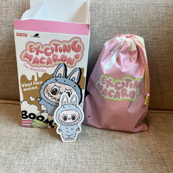 SOLD. ——- Pop Mart 🎁Exciting Macaron SEA SALT COCONUT AUTHENTIC Labubu - Picture 2 of 12